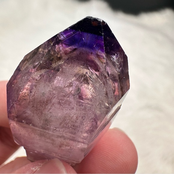 Super 7 Amethyst Smokey Scepter - Picture 4 of 9